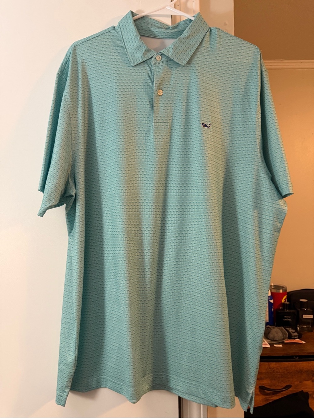 Vineyard Vines Light Teal Performance Polo